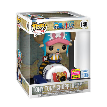 Chopper with Brachio Tank V Funko Pop Rides Deluxe Box with SDCC 2026 sticker