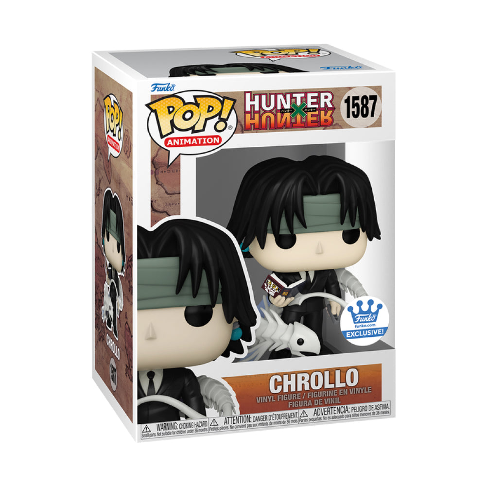 Pfuko Inedoro Chrollo with Indoor Fish #1587 | Funko Exclusive | Funko Canada β Pop ...