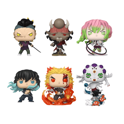 Demon Slayer (Wave 6) Common Bundle Funko Pop - Pop Collectibles