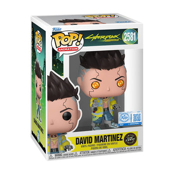 David Martinez with HJKE-11 Yukimura Glow Chase Funko Pop #2581 Box - Limited Edition Chase sticker