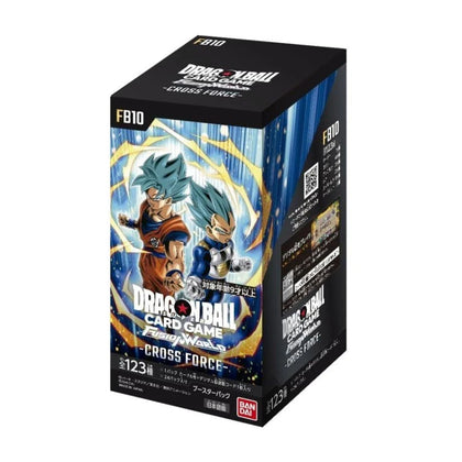 Dragon Ball Super Card Game: Fusion World FB10 (Japanese) Cross Force - Booster Box (24 Packs)