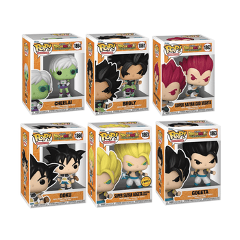 Dragon Ball Super: Broly (Common Chase) Bundle Funko Pop - Pop Collectibles