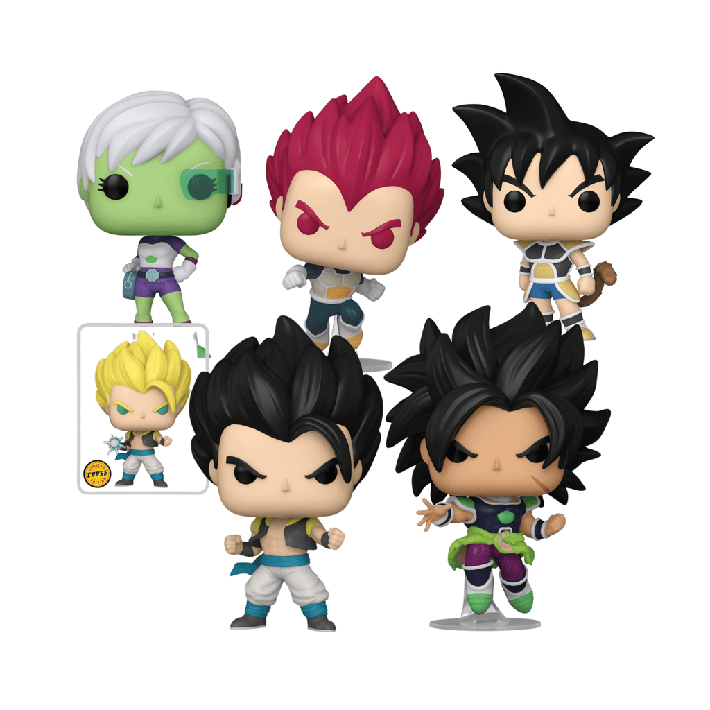 Broly Funko Pop Chase Dragon Ball Super: Broly (Common Chase) Bundle