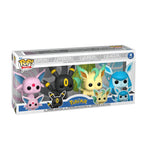 Eevee Elemental Evolutions 4-Pack Funko Pop Box - Espeon Umbreon Leafeon Glaceon