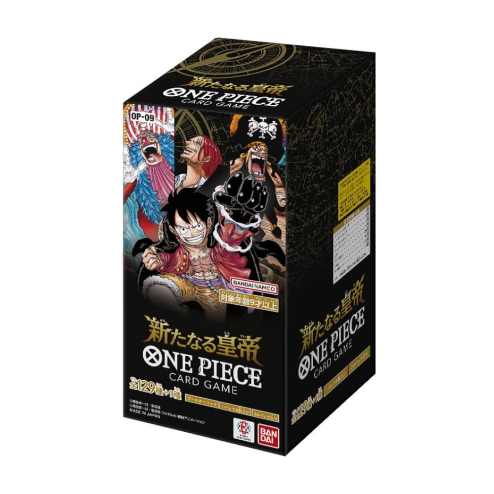 One Piece OP-09 Emperors in the New World (JP) Box | TCG Canada Pop Collectibles One Piece OP-09 Emperors in the New World (JP) Box | TCG Canada Pop Collectibles