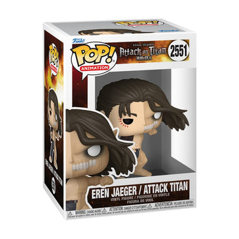 Eren Jaeger / Attack Titan Attack on Titan Funko Pop #2551 Box