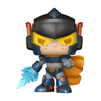 Ultimate Freddy with Sword Funko Pop in mecha armor with energy blade