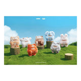 Giggle Monster Furry Forest Series lineup on grass