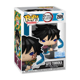 Giyu Tomioka #2509 Water Breathing Demon Slayer Special Edition Funko Pop Box