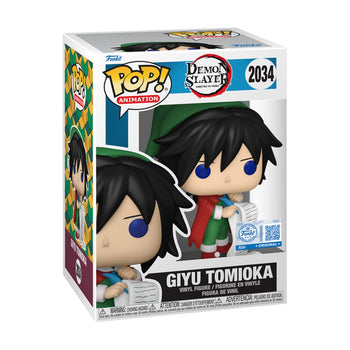 Giyu Tomioka (Holiday Outfit) Funko Pop Box