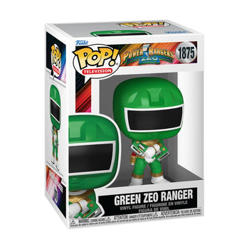 Green Zeo Ranger Funko Pop Box