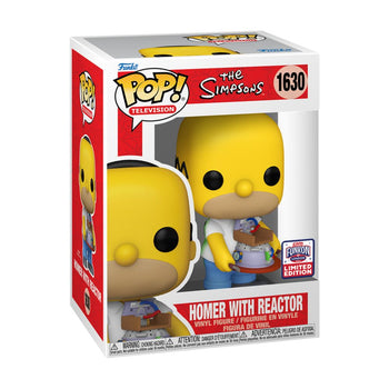 Homer Simpson with Reactor (Funkon 2024 Shared Convention Exclusive) Funko Pop Box