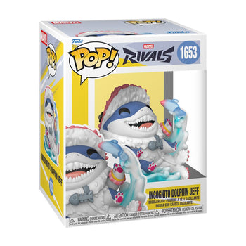 Incognito Dolphin Jeff Marvel Rivals Premium Funko Pop Box