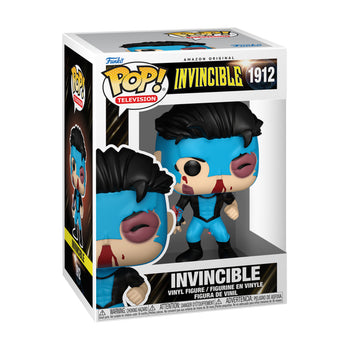 Invincible (Conquest Battle Damaged) (Bloody) Funko Pop Box
