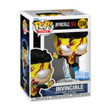 Invincible (Flying Kick) (Funko Shop Exclusive) Funko Pop Box
