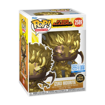 Izuku Midoriya (Gold) Anime of the Year Exclusive Funko Pop Box