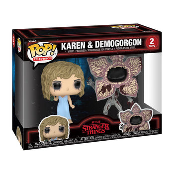Karen & Demogorgon 2-Pack Funko Pop Box - Stranger Things