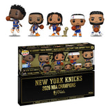 New York Knicks 2026 NBA Champions 5-Pack figures and box