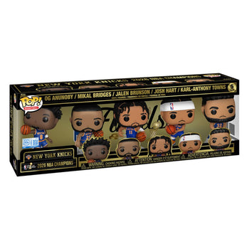 New York Knicks 2026 NBA Champions 5-Pack Funko Pop Box