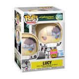 Lucy in Spacesuit Funko Pop Box with SDCC 2026 Summer Convention sticker