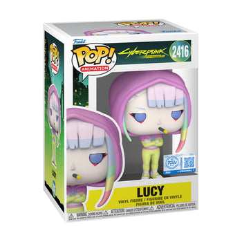 Lucy (In Hoodie) Funko Pop Box