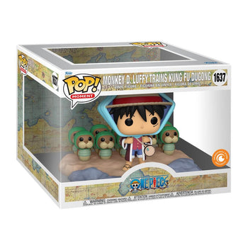 Luffy Training Kung Fu Jugon (Crunchyroll Exclusive) with Protector Funko Pop - Pop Collectibles