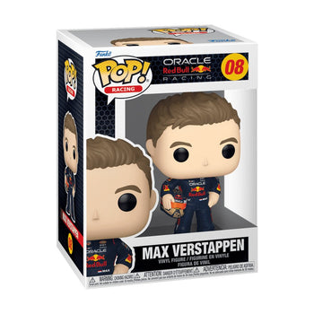 Max Verstappen holding Helmet (Oracle Red Bull Racing) Funko Pop - Pop Collectibles