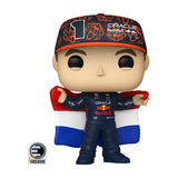 Max Verstappen with Flag Funko Pop EE Exclusive