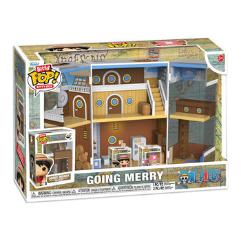 One Piece Going Merry Bitty Pop Box Playset - Packaging