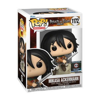 Mikasa Ackerman (Chalice Collectibles Exclusive) Funko Pop Box
