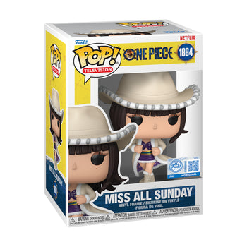 Miss All Sunday (Live Action) Funko Shop Exclusive Funko Pop Box