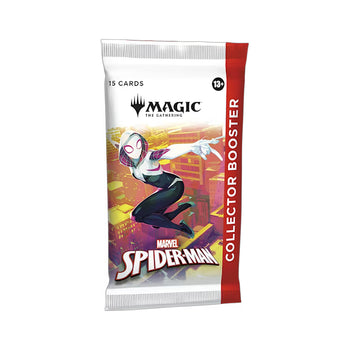 MTG Marvel's Spider-Man Collector Booster pack - 15 cards with Spider-Gwen art