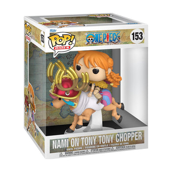 Nami on Tony Tony Chopper #153 One Piece Deluxe Funko Pop Rides Box