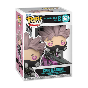 Gen Narumi (Power Up) #2622 Kaiju No. 8 Funko Pop Box