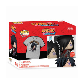 Naruto: Madara with Weapons Funko POP! and Tee (Gamestop Exclusive) Funko Pop Box