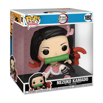 Nezuko Kamado Jumbo Funko Pop #1892 Box - Demon Slayer Pop Animation