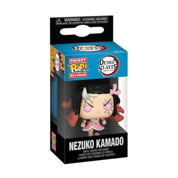 Nezuko (Full Demon Form) Pocket Keychain Funko Pop - Pop Collectibles