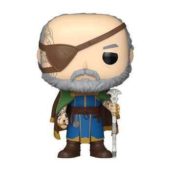 Odin #1342 God of War Ragnarök Funko Pop with eye patch and staff
