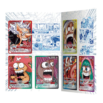 One Piece Base Shop Limited Card Collection Vol.1 - Contents (6 Leader Cards)