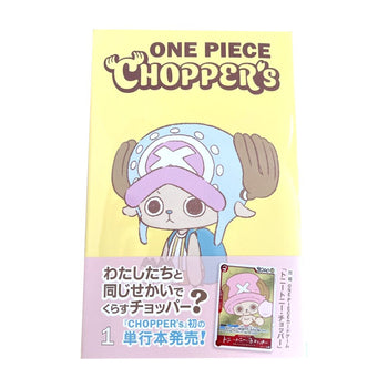 One Piece Chopper's Comic Vol.1 with bundled Tony Tony Chopper promo card