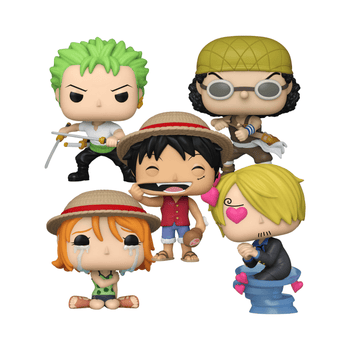 One Piece (Pre - Timeskip) Common Bundle Funko Pop - Pop Collectibles