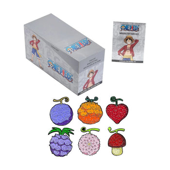One Piece Devil Fruit Enamel Pin Display Box