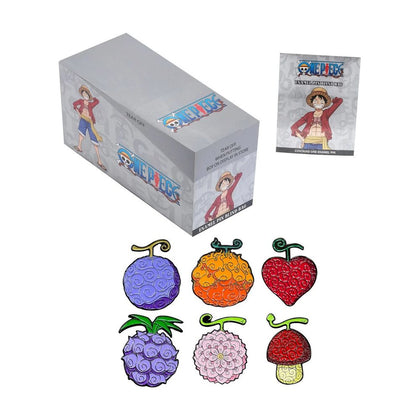One Piece Devil Fruit Enamel Pin Display Box