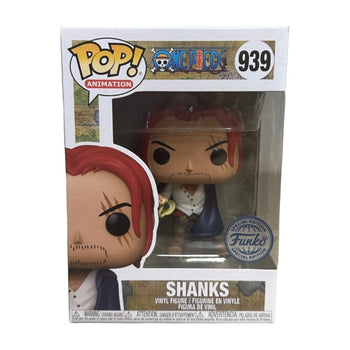 Shanks (Special Edition sticker) Funko Pop Box