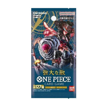 One Piece Card Game OP - 03 (Japanese Version) Pillars of Strength - Sealed Booster Box (24 Packs) Funko Pop - Pop Collectibles