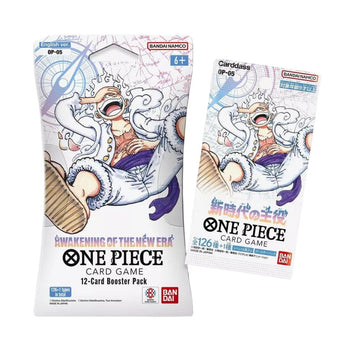 One Piece Trading Card Game OP - 05 (English Version) Awakening of the New Era Booster Pack Funko Pop - Pop Collectibles