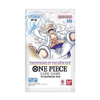 One Piece Card Game OP - 05 (English Version) Awakening of the New Era - Sealed Booster Box (24 Packs) Funko Pop - Pop Collectibles