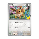 30th Celebration Knock Out Collection - foil Eevee promo card 116/128