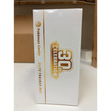 Damaged Box #1 - side panel with 30th Celebration logo
