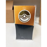 Damaged Box #2 - side panel with Poké Ball logo